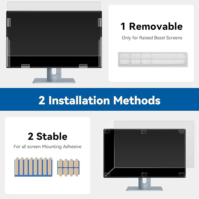 IPROKKO 31.5 Inch Computer Privacy Screen Filter - Image 7