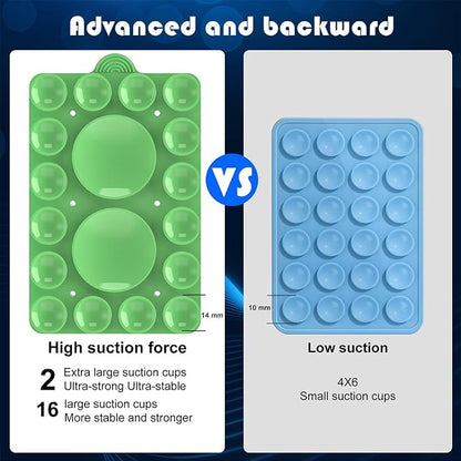 Double Sided Silicone Suction Phone Holder Mount, Compatible - Image 5