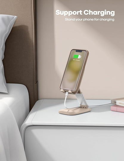 Lamicall Khaki Phone Stand for Desk - Image 3