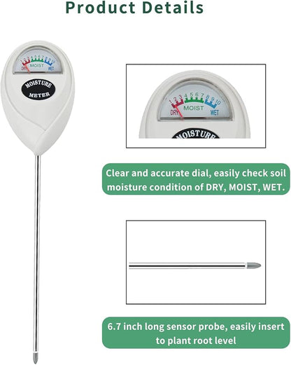Censinda Soil Moisture Meter, 2 Pack Soil Moisture Monitor - Image 4