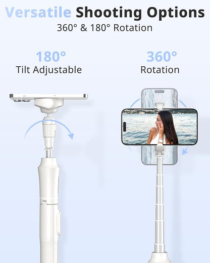 UBeesize 62'' Magnetic Selfie Stick Phone Tripod - Image 4