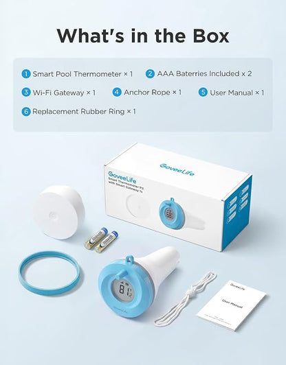 GoveeLife Smart Wireless Pool Thermometer P2, - Image 9
