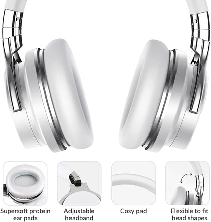 Silensys E7 Active Noise Cancelling Headphones Bluetooth Headphones - Image 8
