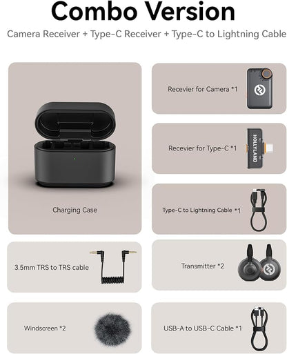 Hollyland Lark M2S Combo Wireless Microphone - Image 9