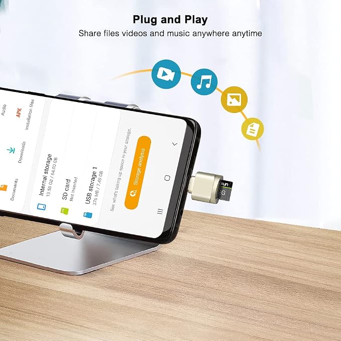 leizhan Type C Micro SD/TF Card Reader - Image 4