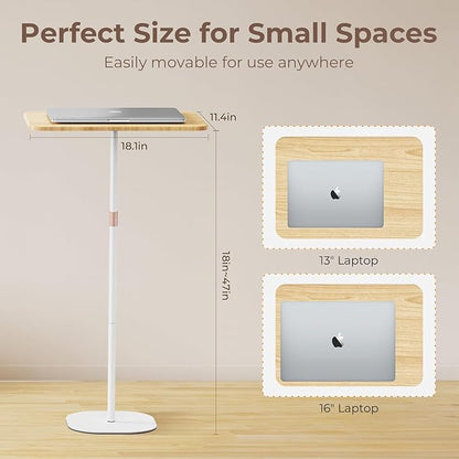 Portable Laptop Floor Stand, Bedside/Sofa Table - Image 6