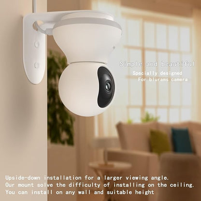 Zwolf Metal Wall Mount for Blurams Security Camera, Upside Down or Upright on - Image 3