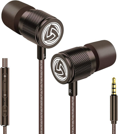 LUDOS Ultra Wired Earbuds in-Ear Headphones, 5 Years Warranty, Earphones by Ludos