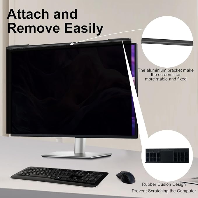 Magnetic Hanging Computer Privacy Screen Filter - Image 5