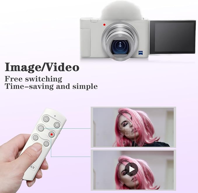 AODELAN Camera Wireless Shutter Release Remote Control - Image 3
