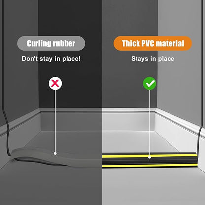 10 ft Cord Covers for Wires on Floor, Heavy Duty PVC Duct Floor Cord Cover - Image 6
