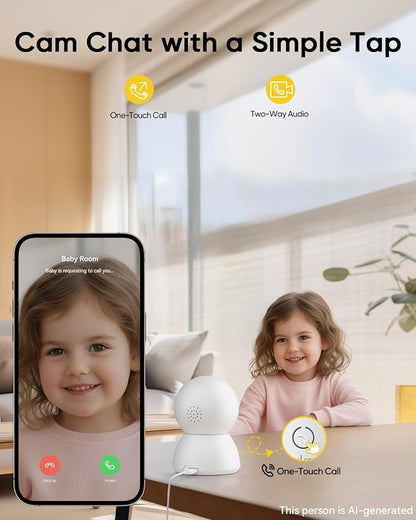 BoyKeep 2K Cameras for Home Security, Pet Camera Indoor - Image 5