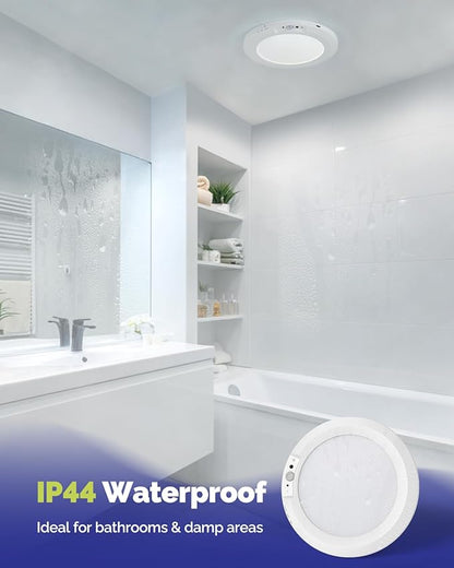 4PCs 10, 000mAh Rechargeable Ceiling Light - Image 3