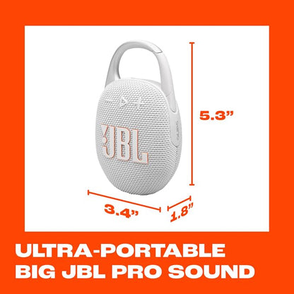 JBL Clip 5 - Ultra-Portable, Waterproof & Dustproof Bluetooth Speaker, Big Pro - Image 5