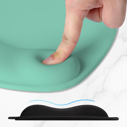 ITNRSIIET Ergonomic Mouse Pad, Cushioned Gel Wrist Rest, Non-Slip Base - Image 4