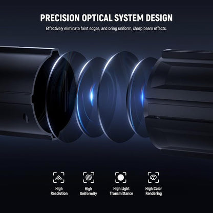 NEEWER Spotlight Snoot Only for NEEWER MS60B, MS150C LED Video Light, Conical - Image 4