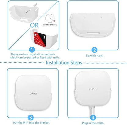 Huafly 1Pcs Screwless Wall Mount Bracket - Image 4
