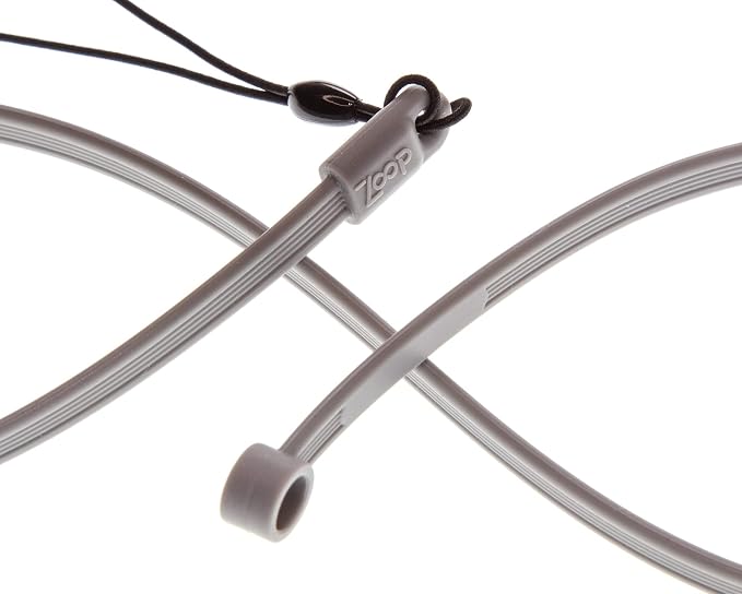 ZoopLoop Grey Silicone Scratchproof 20.75in Tether - Image 3