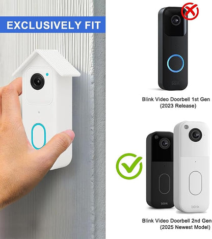 Silicone Protective Cover for Blink Video Doorbell – Weatherproof & - Image 2