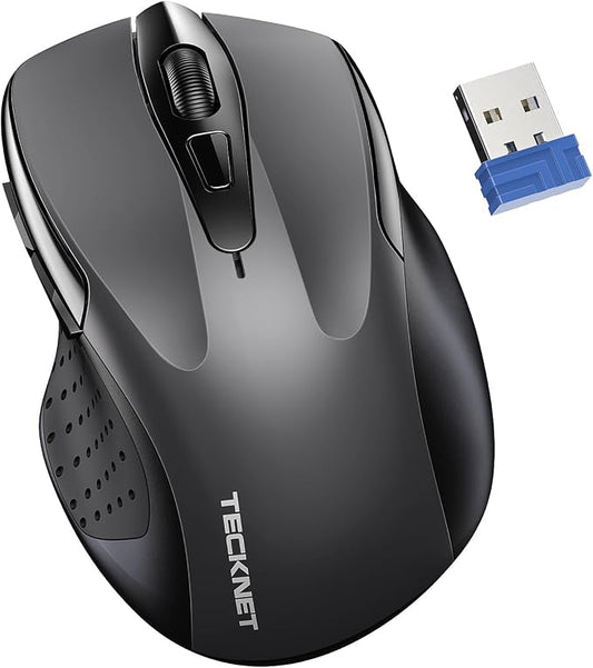 TECKNET Wireless Mouse for Laptop, Silent Mouse Quiet Click, Computer Mice by Tecknet