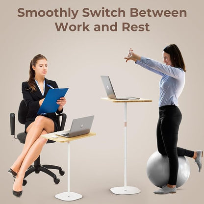 Portable Laptop Floor Stand, Bedside/Sofa Table - Image 2