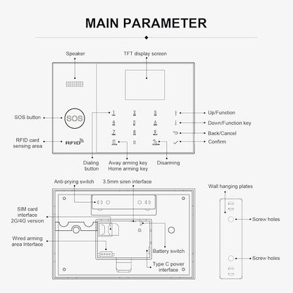 PGST Smart Home Security System, Wireless Home Alarm System - Image 9