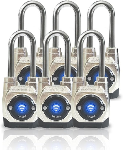 5th GEN Outdoor Smart Padlock – Keyless Bluetooth & NFC Lock, Weatherproof by eGeeTouch