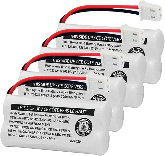 iMah BT162342/BT262342 2.4V 300mAh Ni-MH Cordless Phone Battery Pack, Also by iMah
