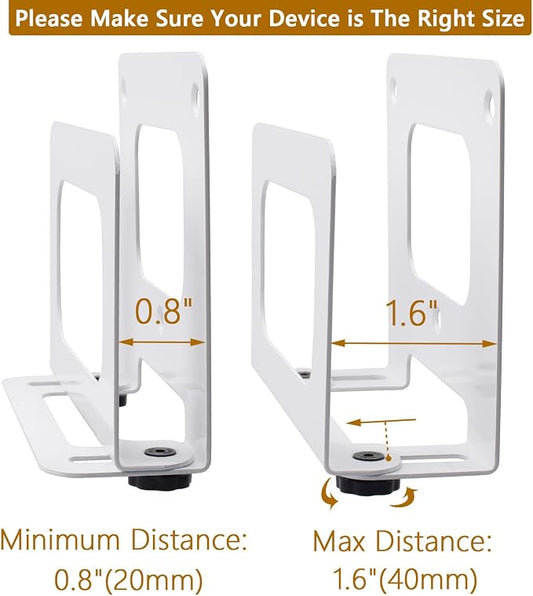 Cable Box Mount Modem Wall Mount Adjustable Wall Mount Holder - Image 2