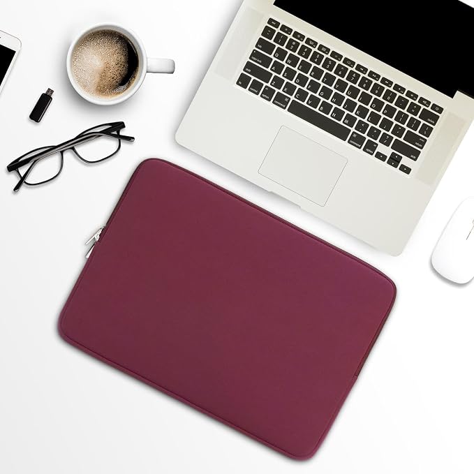RAINYEAR 16 Inch Laptop Sleeve Protective Soft Case Padded Zipper Cover - Image 6