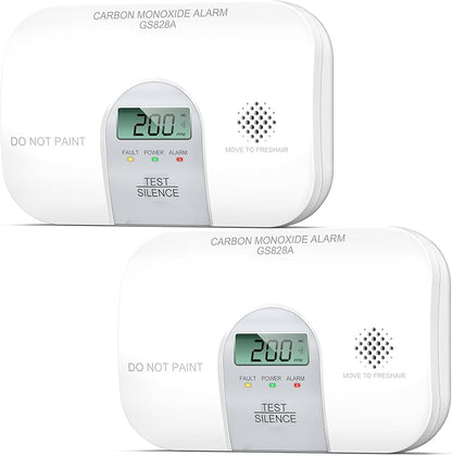 Siterwell Carbon Monoxide Detectors, 10 Year Product Life Portable Carbon by SITERWELL