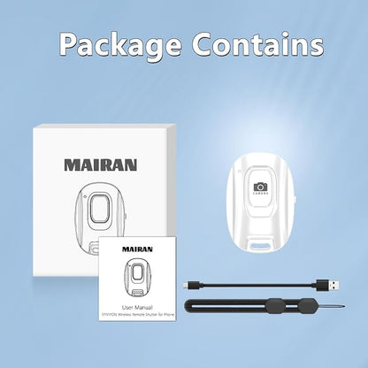 MAIRAN Rechargeable Wireless Camera Remote Shutter - Image 7