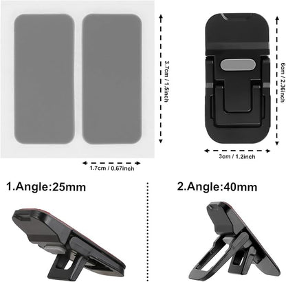 Bewudy 2 Pcs Portable Keyboard Stand, Dual Tilt Angle Adjustment, Foldable - Image 4
