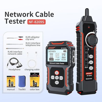 NOYAFA NF-8209S Network Cable Tester, Ethernet Cable Tester - Image 9