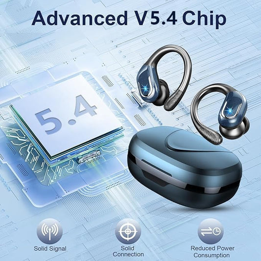 Wireless Earbud, 75Hrs Running Wireless Earphones - Image 2