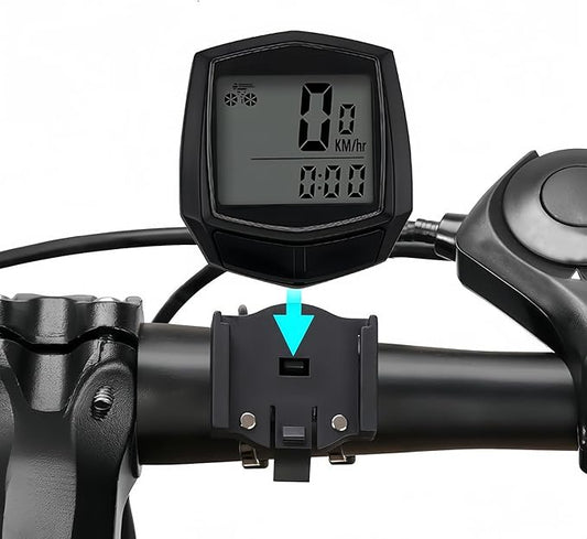 Bike Computer, Bike Speedometer and Bicycle Odometer Waterproof Cycling/Cycle by Hicvers