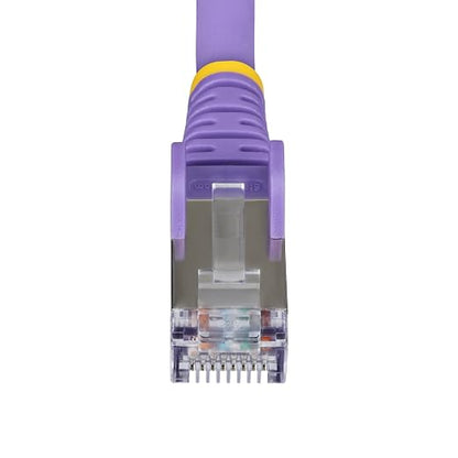 StarTech.com 50ft Purple CAT6a Ethernet Cable, Snagless RJ45, 100W PoE++ - Image 4