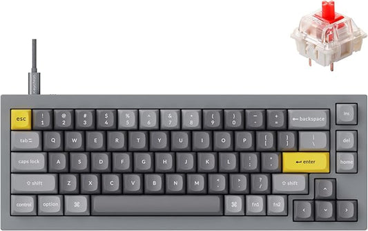 Keychron Q2 Wired Custom Mechanical Keyboard, QMK/VIA Programmable Macro by Keychron