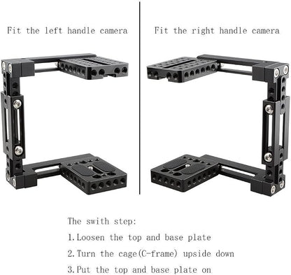 CAMVATE Universal Adjustable Camera Cage Fit - Image 4