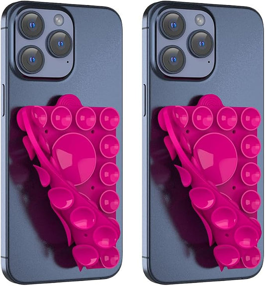 Silicone Suction Phone Holder Mount, Silicon Adhesive Phone Accessory by CMZZ