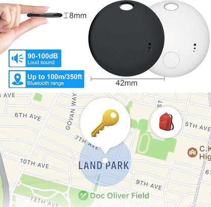 Tracker Tag 4 Packs Bluetooth Tracker, Smart Tag Locator Tracking Device - Image 7