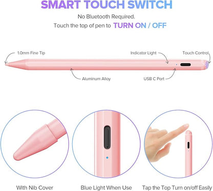 Stylus Pen for iPad 6th-11th Generation-2X Fast Charge Active Pencil Compatible - Image 5