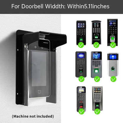 Doorbell Rain Cover, Gate Outdoor Keypad Cover, Universal Flip-Open Rain Shield - Image 6