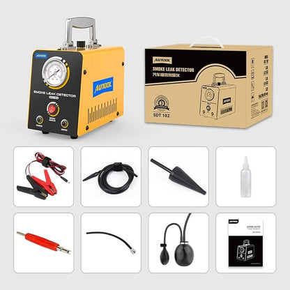 Automotive Smoke Machine EVAP Leak Detector Vacuum Leak Tester 12V Car Fuel - Image 8