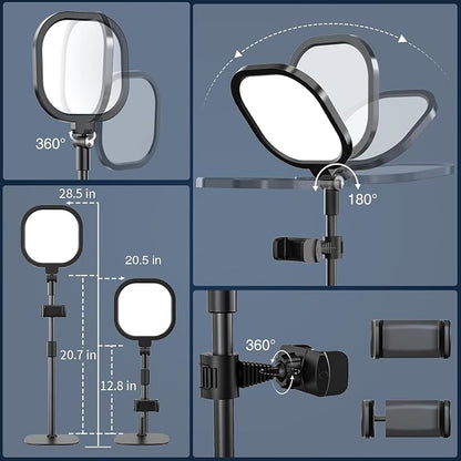 2Pcs Desktop Video Conference Lighting - Image 9