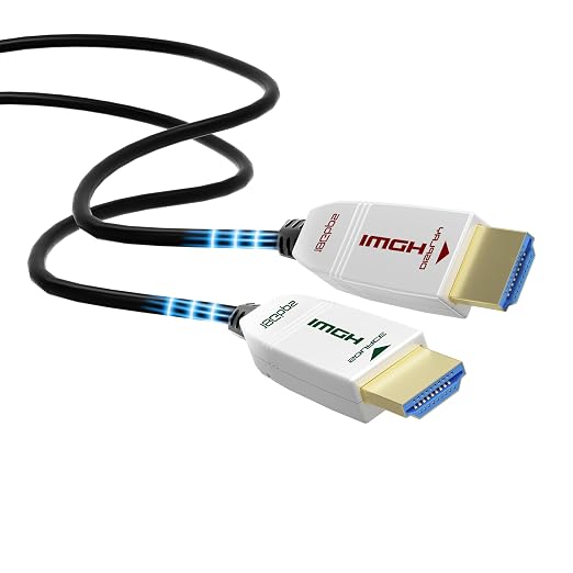 4K Fiber Optic HDMI Cable - 50ft by FeizLink