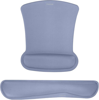 MOSISO Wrist Rest Support for Mouse Pad & Keyboard Set, Ergonomic Mousepad by MOSISO