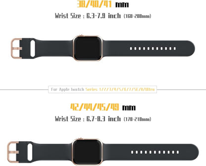 Sport Band Compatible with Apple Watch Bands 49mm 46mm 45mm 44mm 42mm 41mm 40mm - Image 7