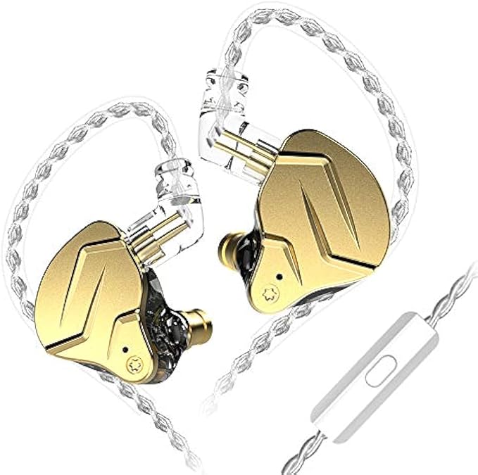 KZ ZSN Pro X in Ear Monitor Dual Driver IEM Earphone 1BA 1DD Wired Earphone by CCA