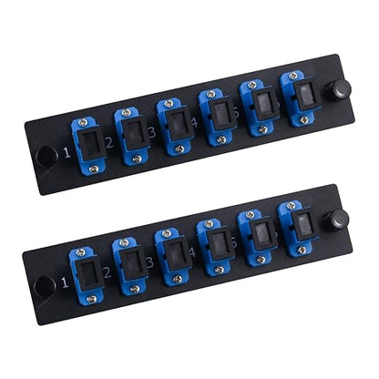 6 Simplex SC/UPC Fiber Patch Panel by Duogaliaopticalfiberproduct
